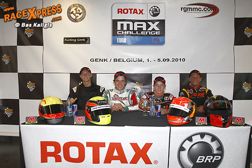 Blijde gezichten pole voor race 1